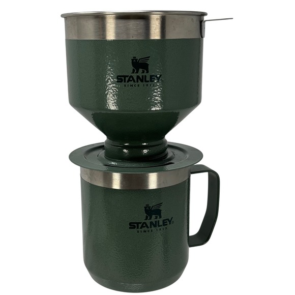 Stanley Other - Stanley Classic Perfect-Brew Pour Over Set Hammertone Green Stainless Steel Mug